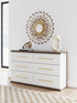 Kendanport Brown/White Dresser - PCB1108-31