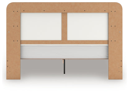 Kendanport King Platform Bed, Dresser, Mirror and Nightstand - PCB1108B12