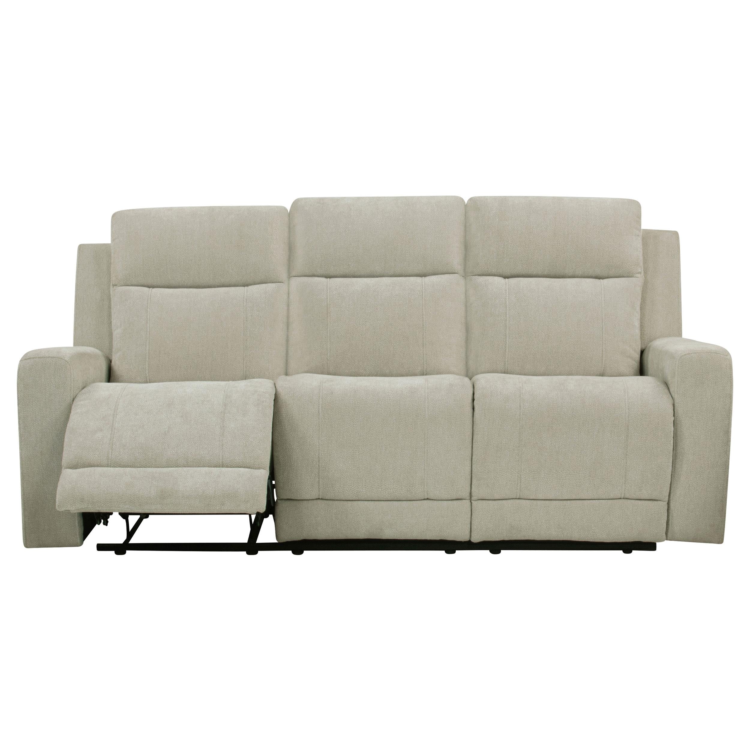 Kennett Chenille Upholstered Power Reclining Sofa Ivory - 610151P