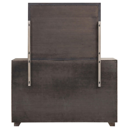Kenora 6-drawer Dresser and Mirror Barley Brown - 224853M