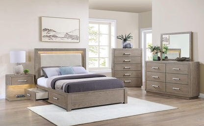 Kenora 6-drawer Dresser Barley Brown - 224853