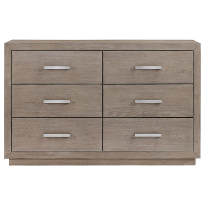 Kenora 6-drawer Dresser Barley Brown - 224853