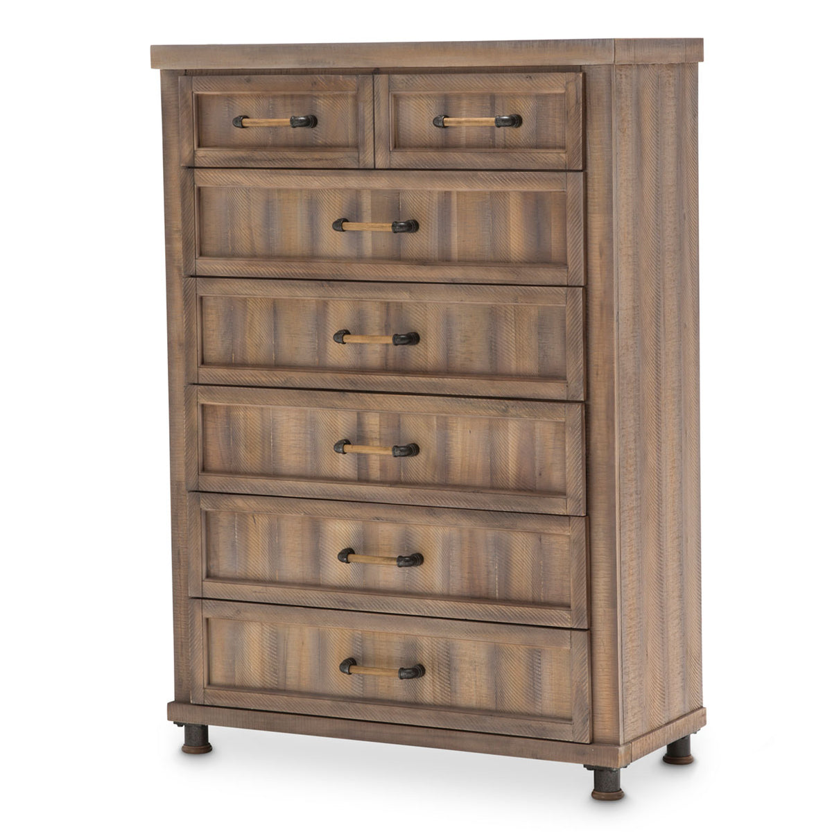 Crossings Reclaimed Barn 6 Drawer Vertical Storage Cabinets-chest Of Drawers