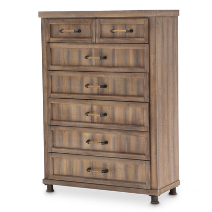 Crossings Reclaimed Barn 6 Drawer Vertical Storage Cabinets-chest Of Drawers