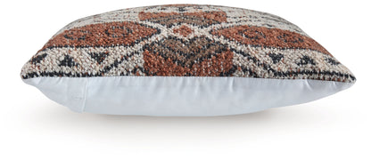 Kierenworth Sienna/Ivory/Black Pillow (Set of 4) - A1001110