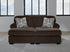 Kimlee Chocolate 2-Piece Super Chaise - PC35603S4
