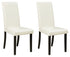 Kimonte 2-Piece Dining Room Chair in Ivory - PKG000074