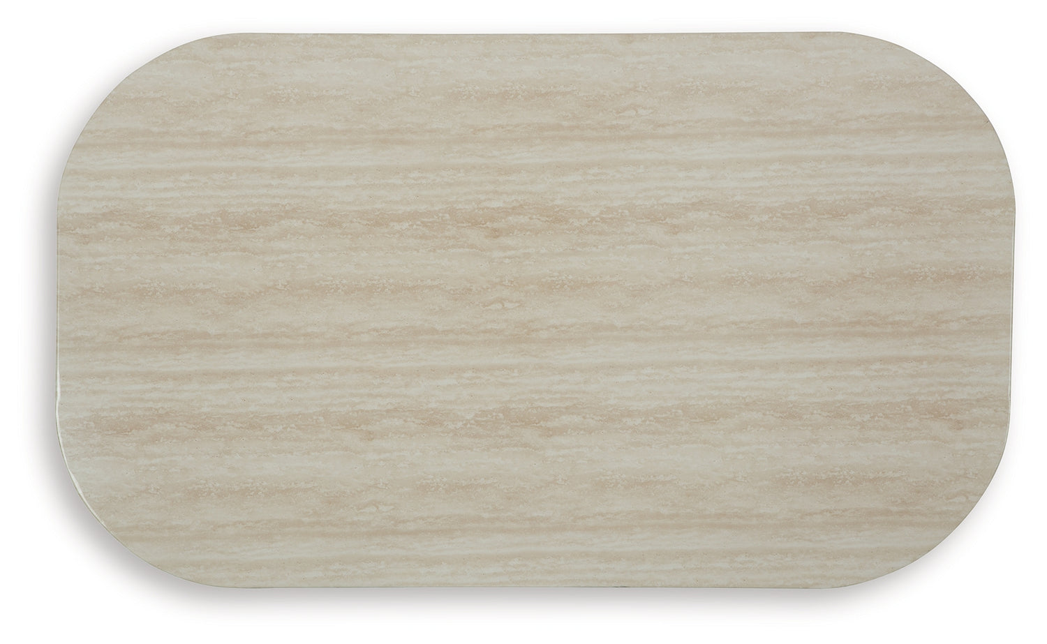 Kimora Beige/Dark Brown Outdoor Coffee Table - P711-701