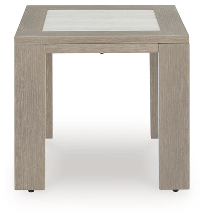 Kimpton Isle Brown Outdoor End Table - P704-702