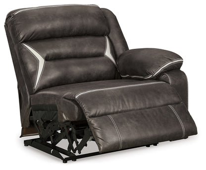 Kincord Midnight 2-Piece Power Reclining Sectional Loveseat - 13104S7
