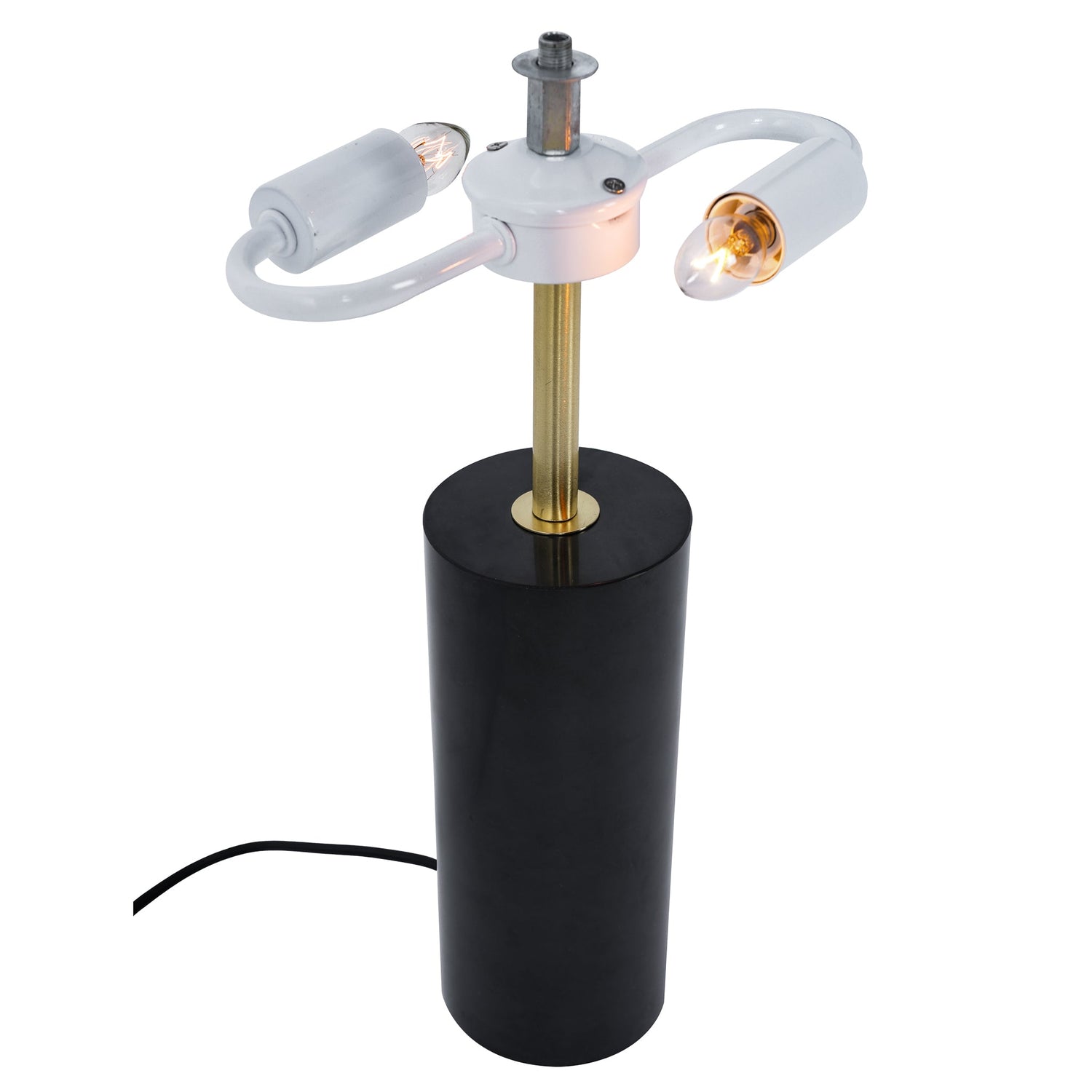 Kinetic Table Lamp - Gold outer and White inner - TBL04002001