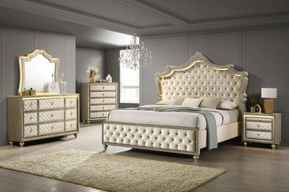 Kingdom 4PC OR 5PC Set - Queen, King *5PC KING - Kingdom Bedroom Set 5PC KING