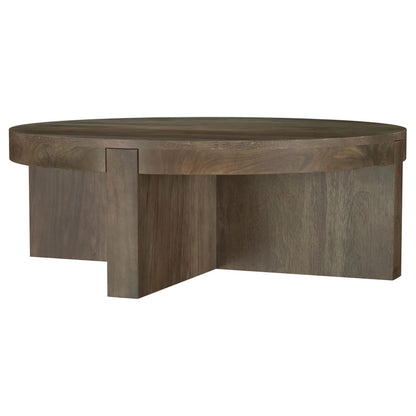 Kinkaid 3-piece Solid Wood Coffee and End Table Set Brown - 710138-S3