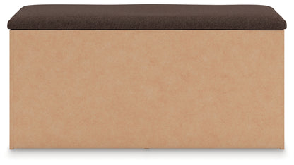 Kinlanni Tan/Brown Bedroom Storage Bench - PCB1360-09