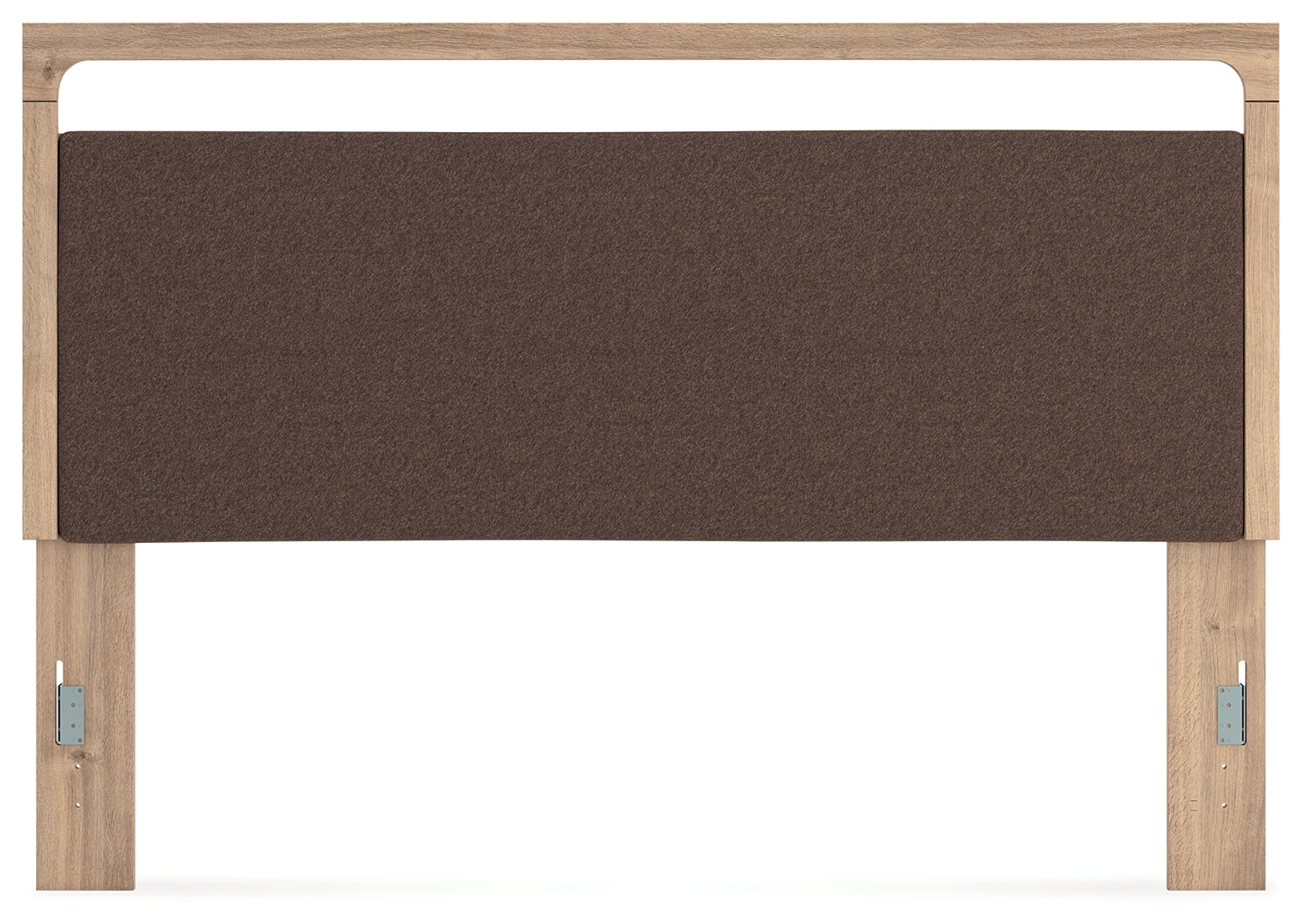 Kinlanni Tan/Brown King Upholstered Panel Headboard - PCB1360-58