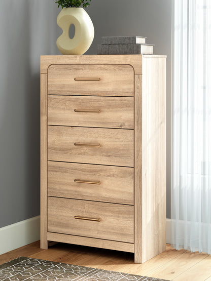 Kinlanni Tan Chest of Drawers - PCB1360-46
