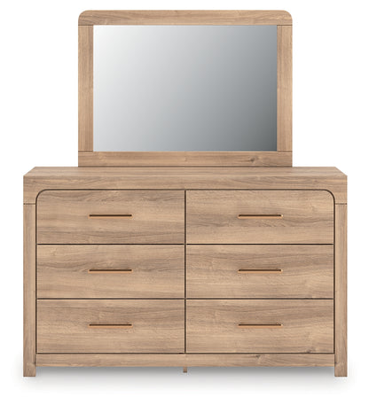 Kinlanni Tan Dresser and Mirror - PCB1360B1