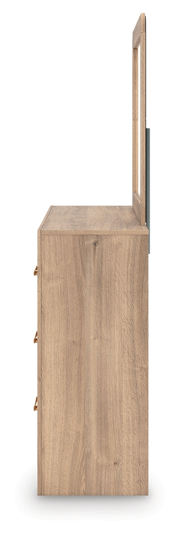 Kinlanni Tan Dresser and Mirror - PCB1360B1