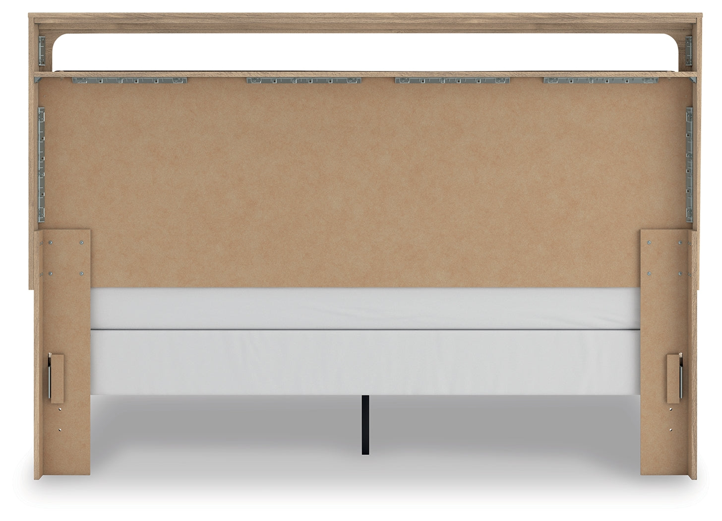 Kinlanni Tan King Upholstered Panel Bed - PCB1360B15