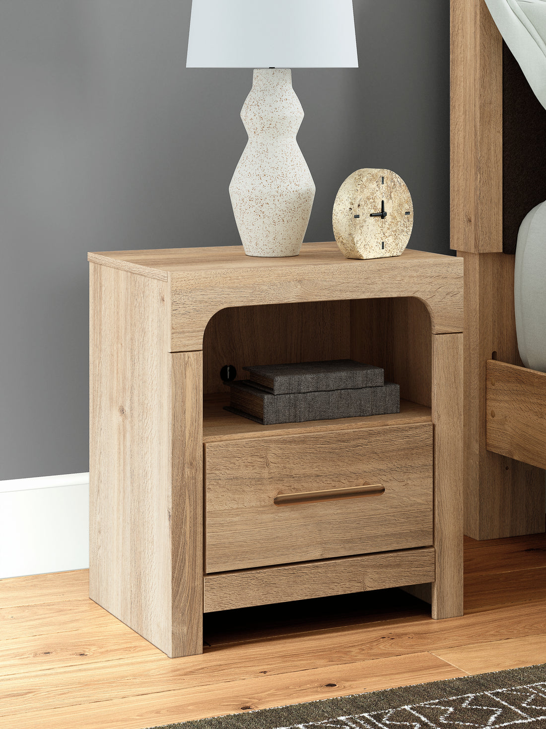 Kinlanni Tan Nightstand - PCB1360-91
