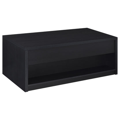 Knapp 2-piece Lift Top Coffee Table Set Black - 706228-S2