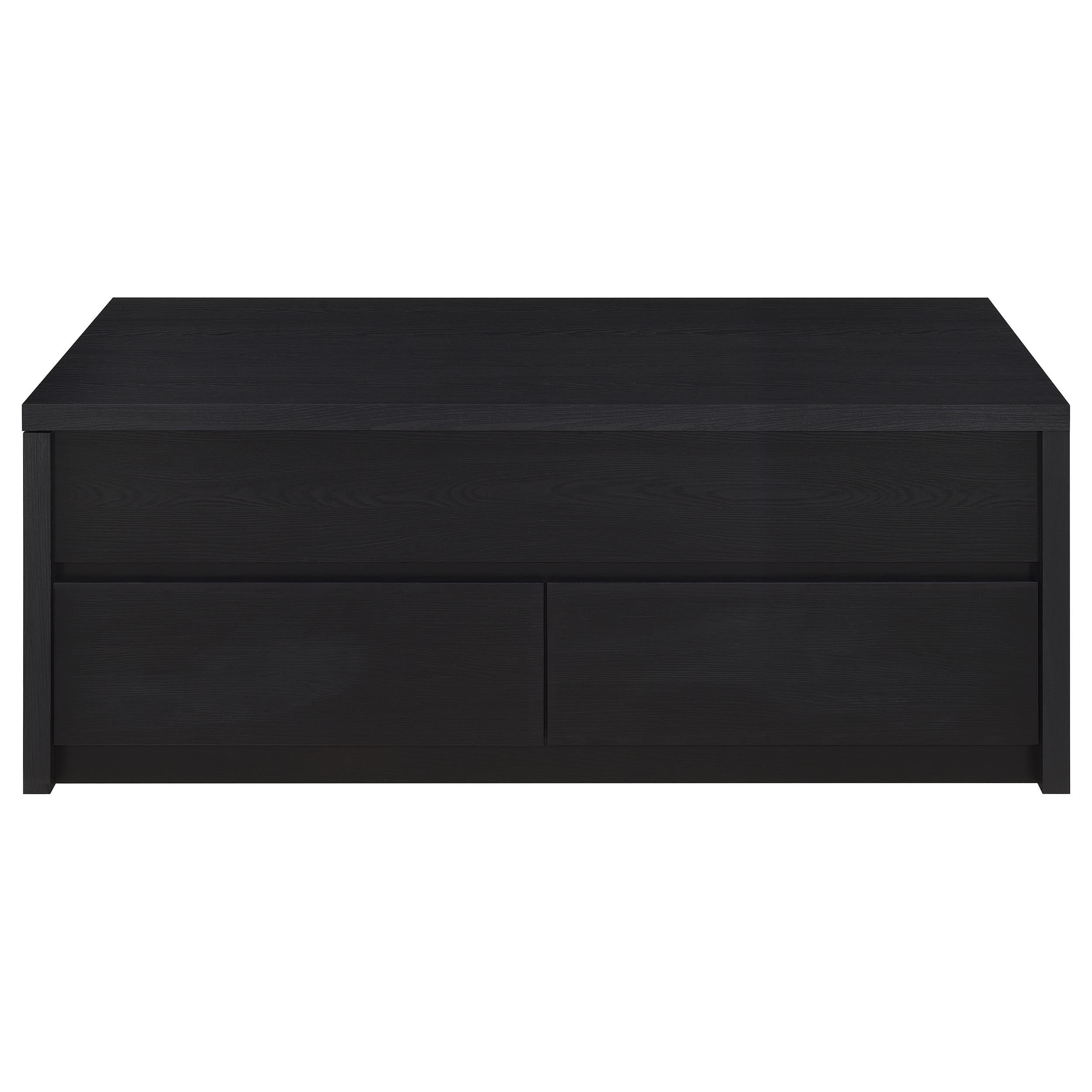 Knapp 3-piece Lift Top Coffee Table Set Black - 706228-S3