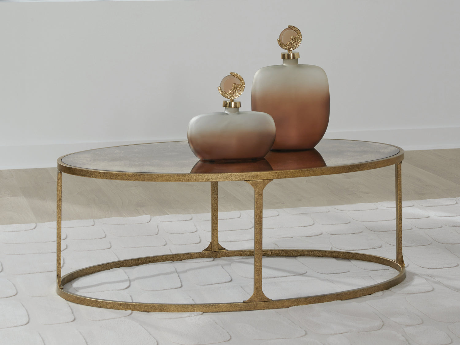 Korajane Antique Gold Coffee Table - T399-0