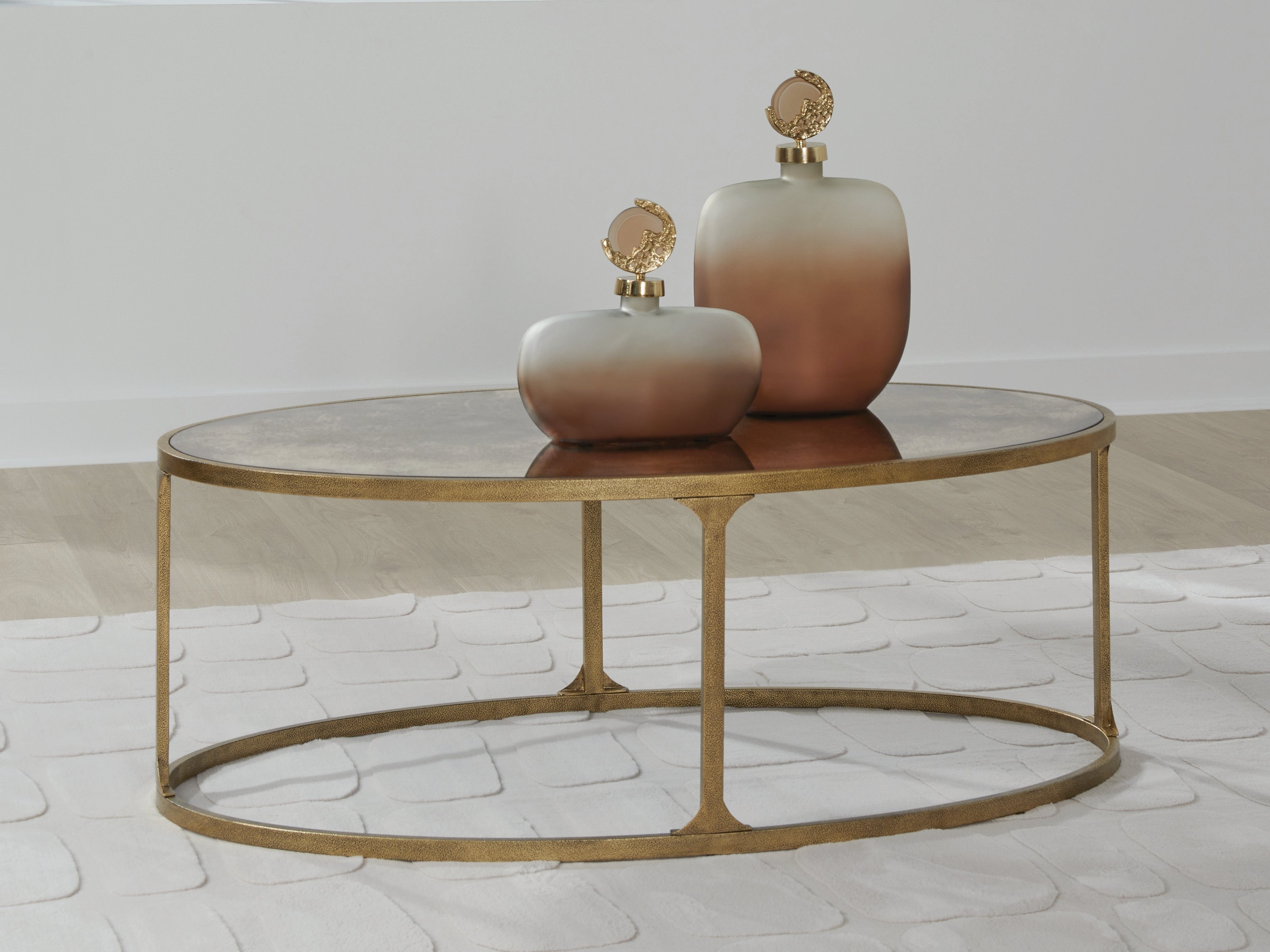 Korajane Antique Gold Coffee Table - T399-0