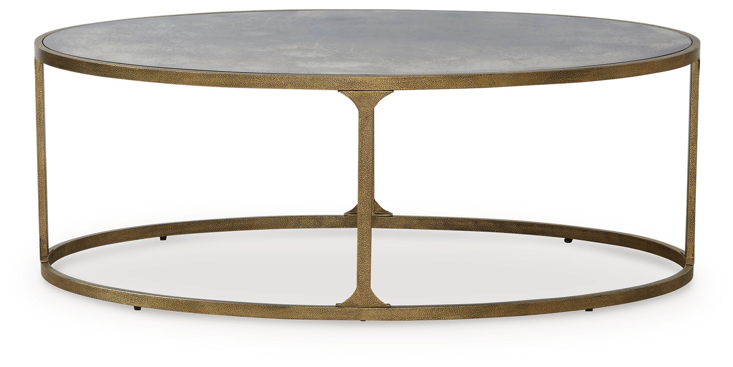 Korajane Antique Gold Coffee Table - T399-0