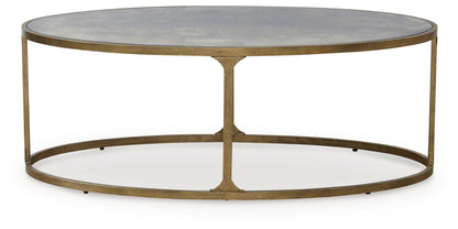 Korajane Antique Gold Coffee Table - T399-0