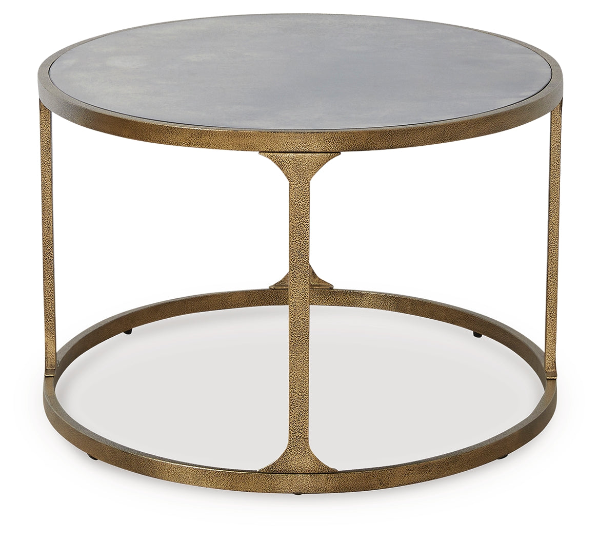 Korajane Antique Gold Coffee Table - T399-0