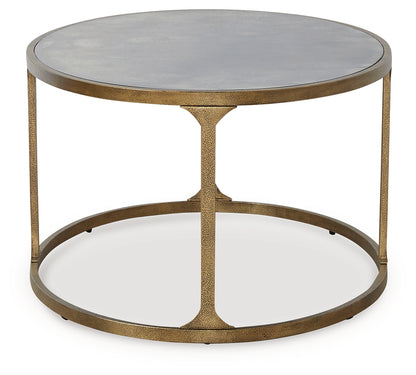 Korajane Antique Gold Coffee Table - T399-0