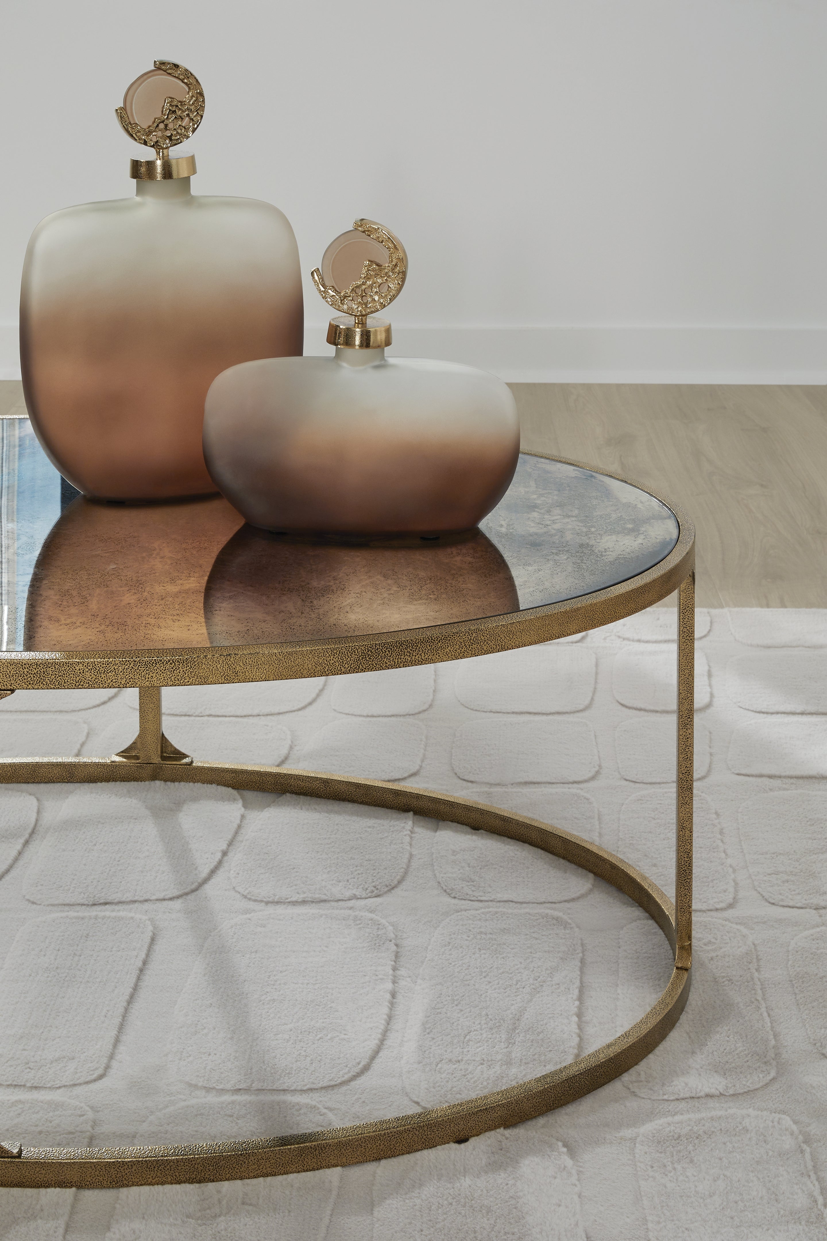 Korajane Antique Gold Coffee Table - T399-0