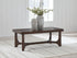 Korestone Dark Brown Coffee Table - T438-1
