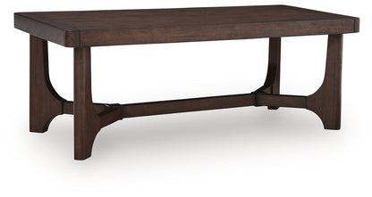 Korestone Dark Brown Coffee Table - T438-1