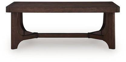 Korestone Dark Brown Coffee Table - T438-1