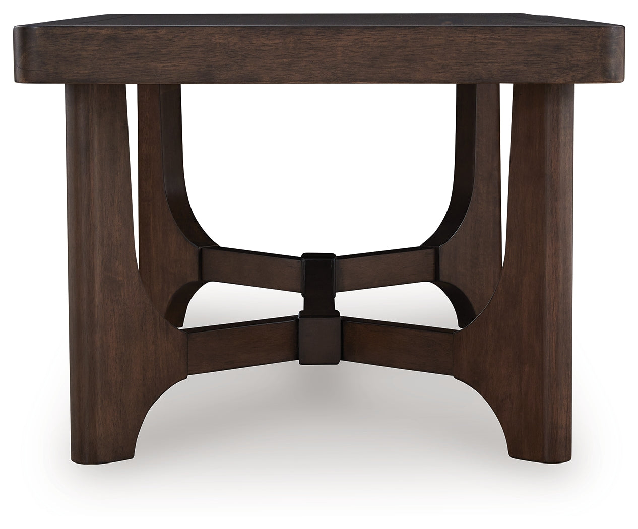 Korestone Dark Brown Coffee Table - T438-1