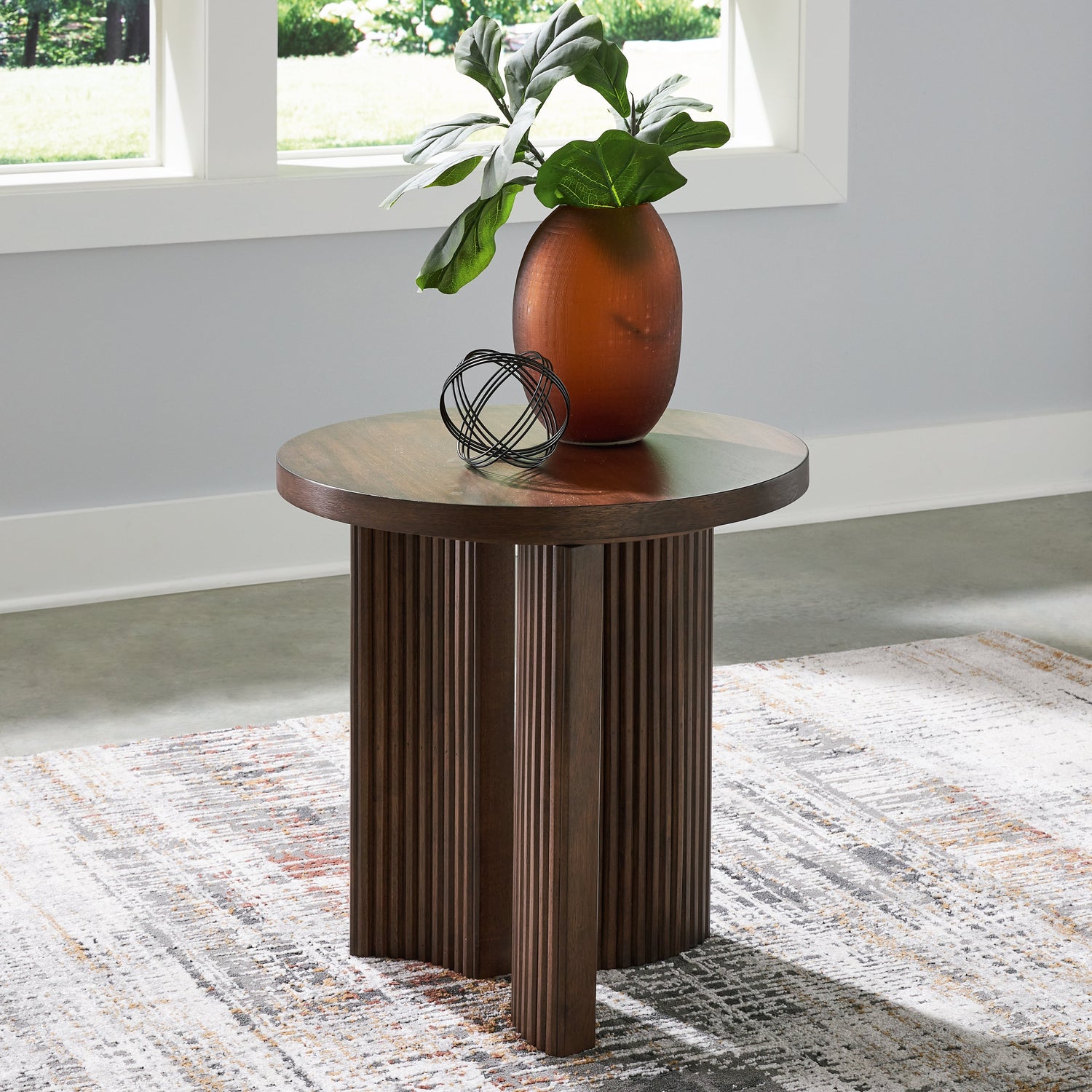 Korestone Dark Brown End Table - T689-6 - Bien Home Furniture &amp; Electronics