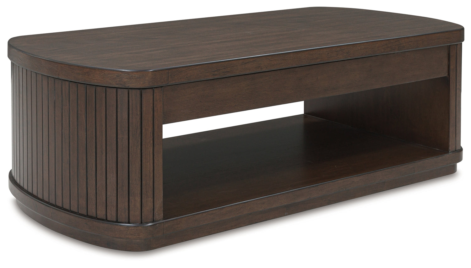 Korestone Dark Brown Lift-Top Coffee Table - T679-9