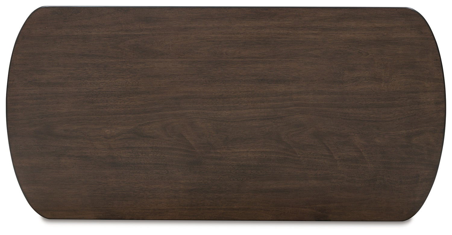 Korestone Dark Brown Lift-Top Coffee Table - T679-9