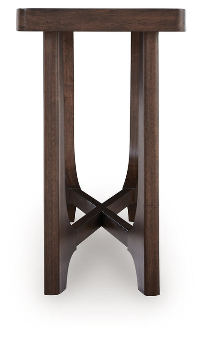 Korestone Dark Brown Sofa Table - T438-4