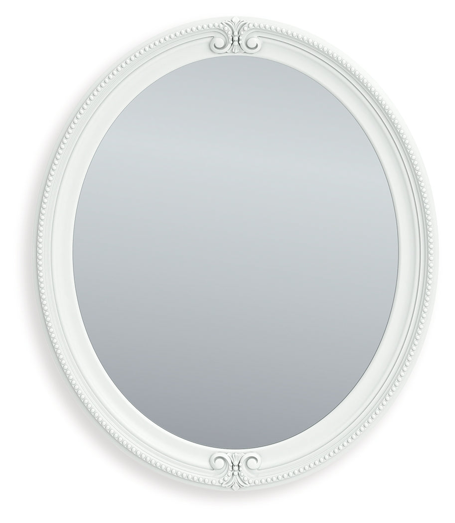 Kozlani White Bedroom Mirror - PCB1819-26