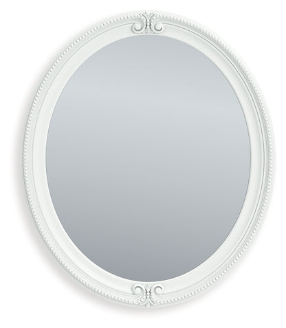 Kozlani White Bedroom Mirror - PCB1819-26