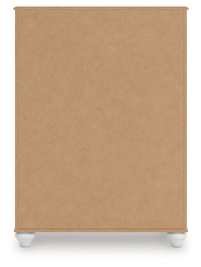 Kozlani White Chest of Drawers - PCB1819-46