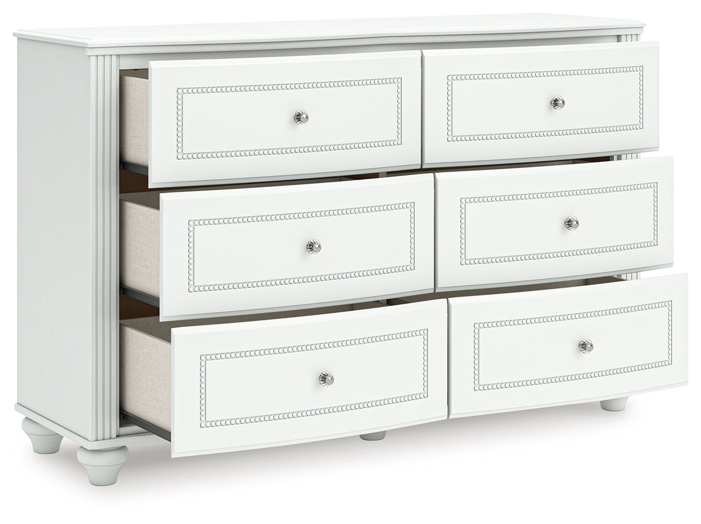 Kozlani White Dresser - PCB1819-21
