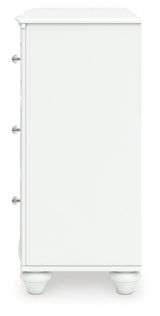 Kozlani White Dresser - PCB1819-21