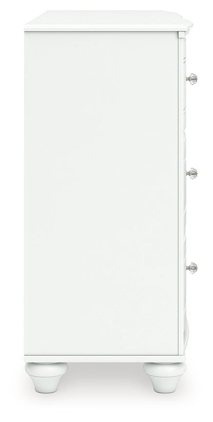 Kozlani White Dresser - PCB1819-21