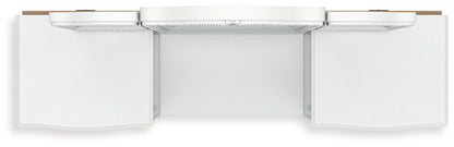 Kozlani White Vanity with Mirror - PCB1819B16