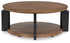 Kraeburn Brown/Black Coffee Table - T624-8