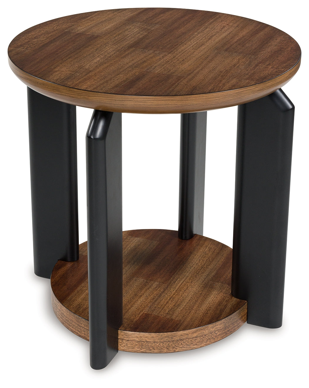 Kraeburn Brown/Black End Table - T624-6